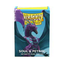 Dragon Shield: Standard 100ct Sleeves - Soul and Petrol
