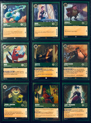 Disney Lorcana - The First Chapter - Complete FOIL Collection (204 Cards)