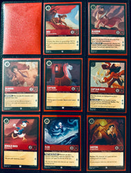 Disney Lorcana - The First Chapter - Complete FOIL Collection (204 Cards)