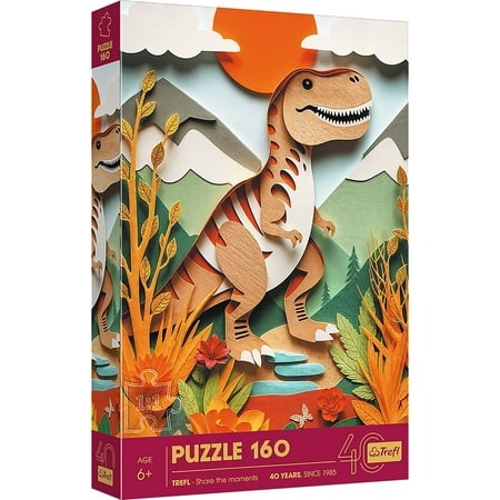 Puzzle 160 - Paper Dinosaur