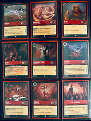 Disney Lorcana - The First Chapter - Complete FOIL Collection (204 Cards)
