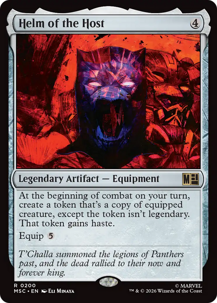 Helm of the Host (Surge Foil) [Marvel Super Heroes Commander]