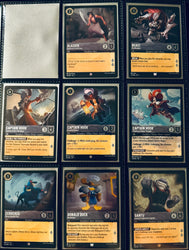 Disney Lorcana - The First Chapter - Complete FOIL Collection (204 Cards)