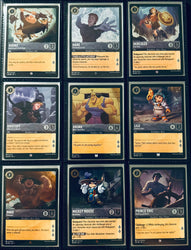 Disney Lorcana - The First Chapter - Complete FOIL Collection (204 Cards)