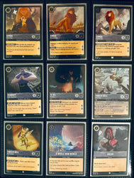 Disney Lorcana - The First Chapter - Complete FOIL Collection (204 Cards)