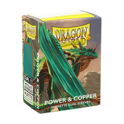 Dragon Shield: Standard 100ct Sleeves - Power and Copper