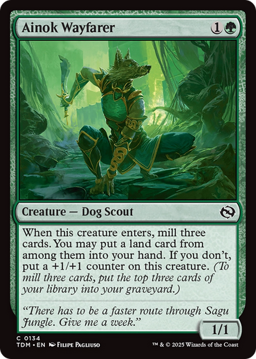 Ainok Wayfarer [Tarkir: Dragonstorm]