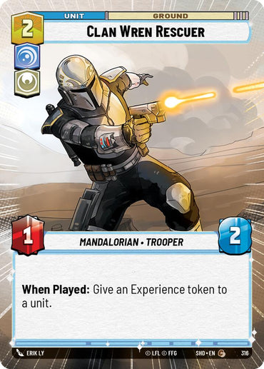 Clan Wren Rescuer (316) (Hyperspace) (316) [Shadows of the Galaxy]