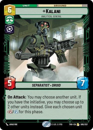 Kalani - Analytical General (085/257) (085/257) [Twilight of the Republic]