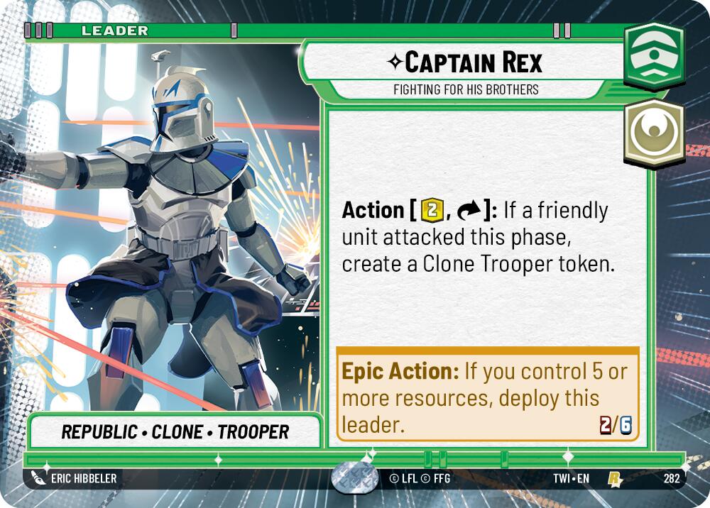 Captain Rex - Fighting For His Brothers (282) (Hyperspace) (282) [Twilight of the Republic]
