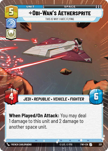 Obi-Wan's Aethersprite - This is Why I Hate Flying (321) (Hyperspace) (321) [Twilight of the Republic]