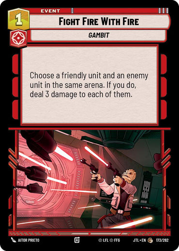Fight Fire With Fire (173/262) (173/257) [Jump to Lightspeed]