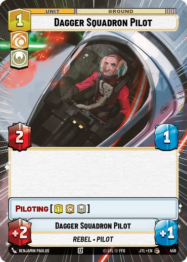 Dagger Squadron Pilot (458) (Hyperspace) (458) [Jump to Lightspeed]