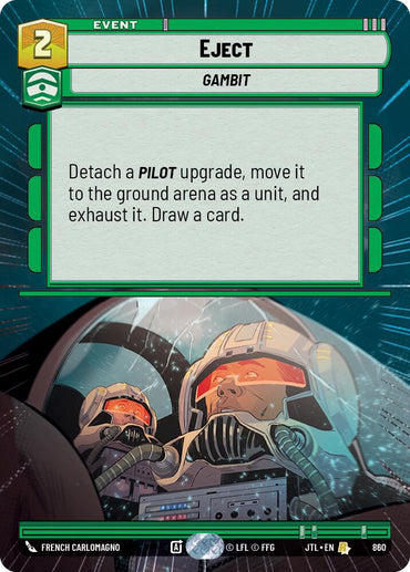 Eject (860) (Hyperspace Foil) (860) [Jump to Lightspeed]