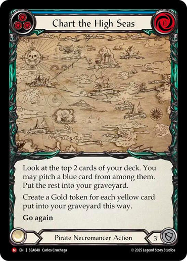 Chart the High Seas [SEA048] (High Seas)  Rainbow Foil