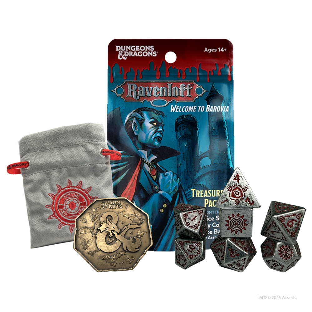 D&D: Castle Ravenloft Treasure Pack