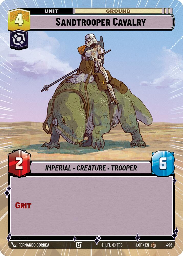 Sandtrooper Cavalry (496) (Hyperspace) (496) [Legends of the Force]