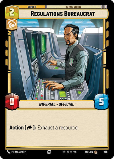 Regulations Bureaucrat (726) (Foil) (726) [Secrets of Power]