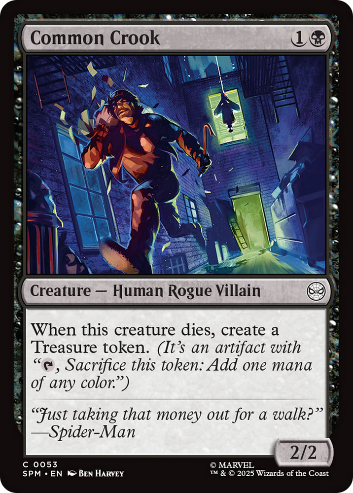 Common Crook [Marvel's Spider-Man]