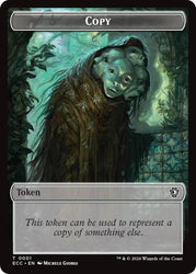Copy // Elemental (0002) Double-Sided Token [Lorwyn Eclipsed Tokens]