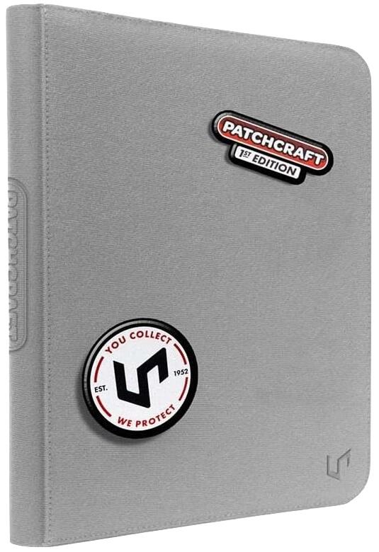 Ultra PRO: Patchcraft - 9-Pocket Zippered PRO-Binder (Gray)
