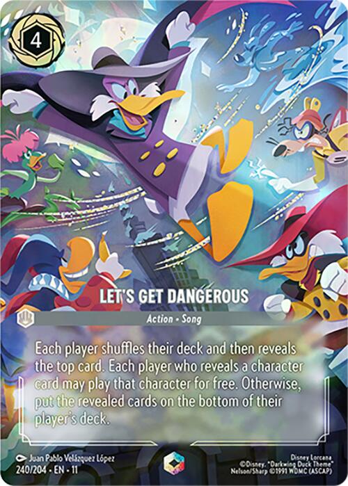Let's Get Dangerous (Enchanted) (240/204) [Winterspell]