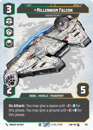 Millennium Falcon - Dodgingg Patrols (Prestige) (812) (812) [A Lawless Time]