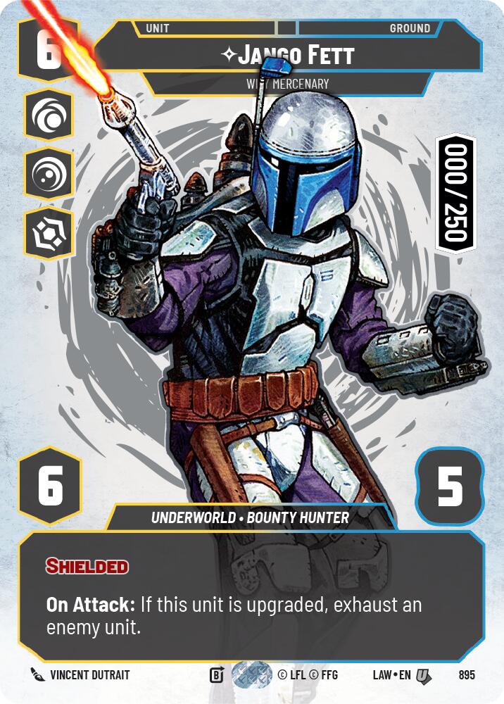 Jango Fett - Wily Mercenary (Serialized) (895) (895) [A Lawless Time]