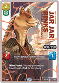 Jar Jar Binks - Mesa Propose (1143) (Serialized) (Rose Gold) (1143) [Secrets of Power]