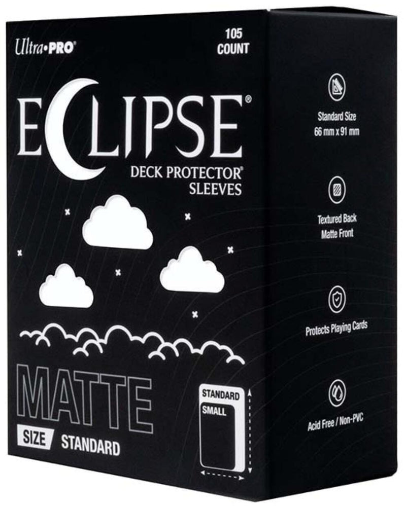 Ultra PRO: Standard 105ct Sleeves - Eclipse Matte (Arctic White)