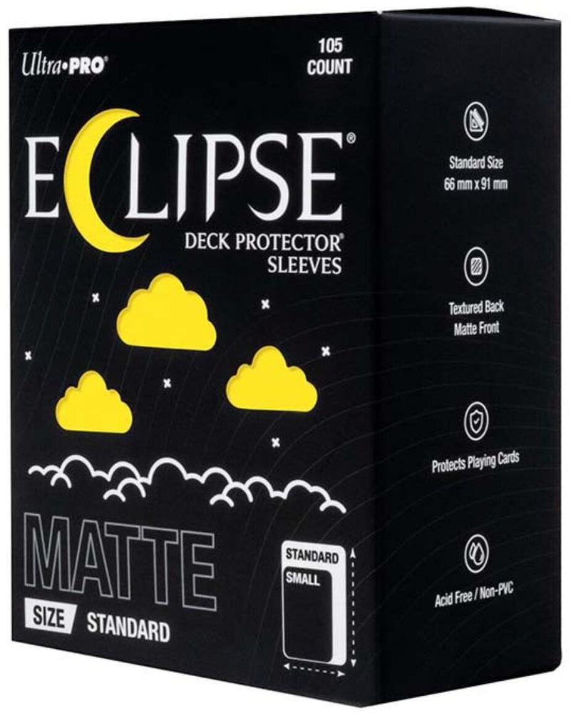 Ultra PRO: Standard 105ct Sleeves - Eclipse Matte (Lemon Yellow)