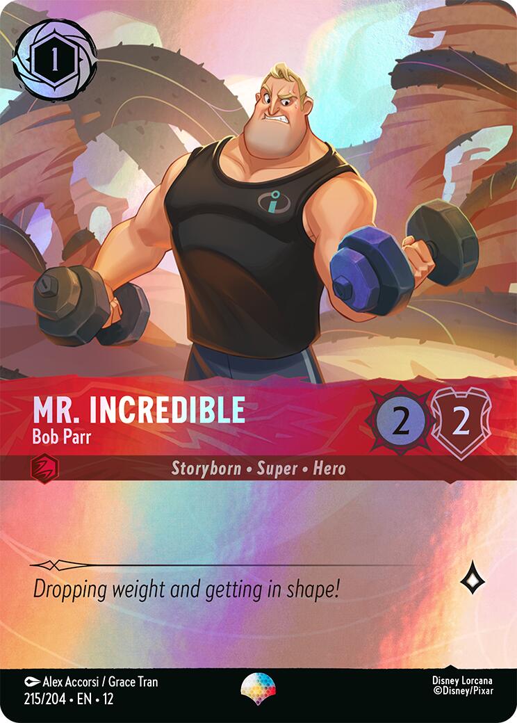 Mr. Incredible - Bob Parr (Epic) (215/204) [Wilds Unknown]