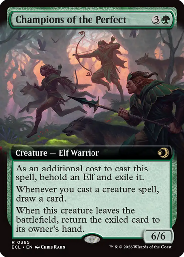 Champions of the Perfect (Extended Art) [Lorwyn Eclipsed]