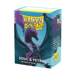 Dragon Shield: Standard 100ct Sleeves - Soul and Petrol