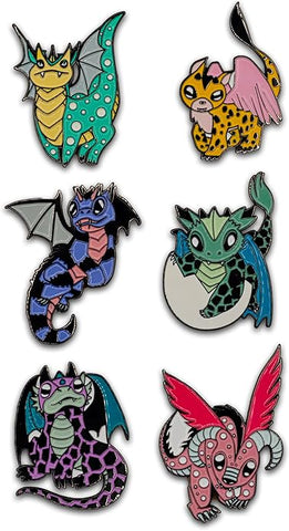 Wyrmspan Enamel Pins