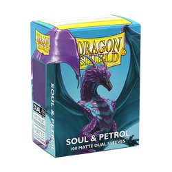 Dragon Shield: Standard 100ct Sleeves - Soul and Petrol