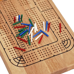 Classic Cribbage Set - Solid Wood  4 Track