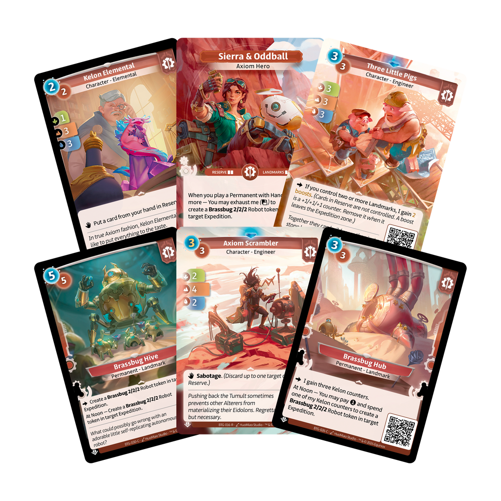 Altered: Beyond the Gates Booster Display
