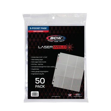 BCW 9-Pocket Page - 50 ct