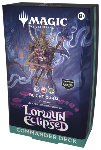 PREORDER - Lorwyn Eclipsed Commander Deck - Blight Curse