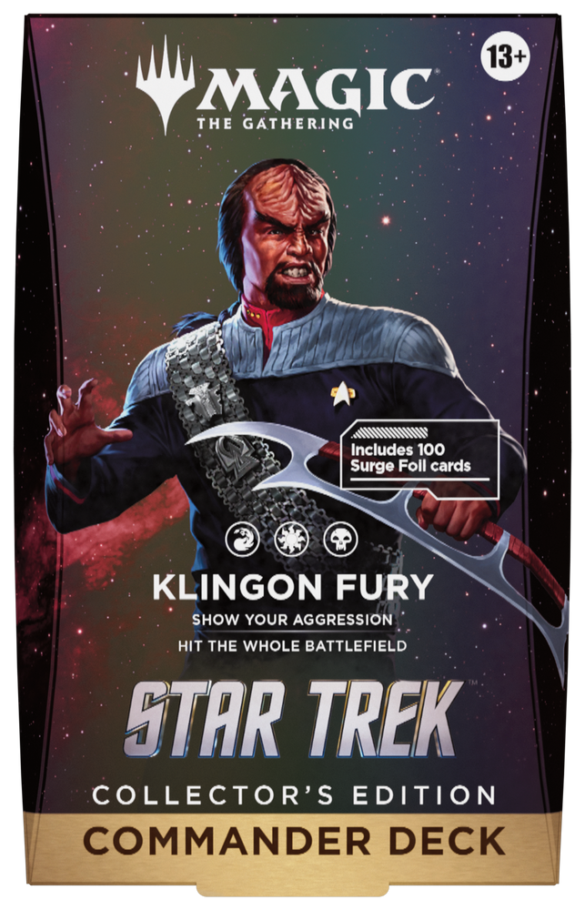 Star Trek Commander Deck - Klingon Fury (Collector's Edition)