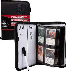 Monster Deluxe Zipperbound 4-Pocket Binder