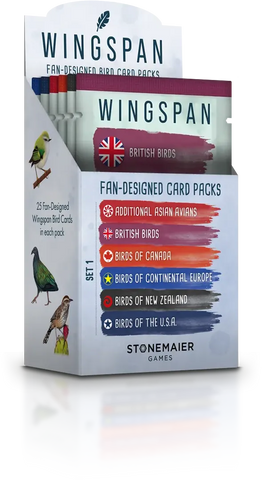 Wingspan: Fan-Designed Card Packs