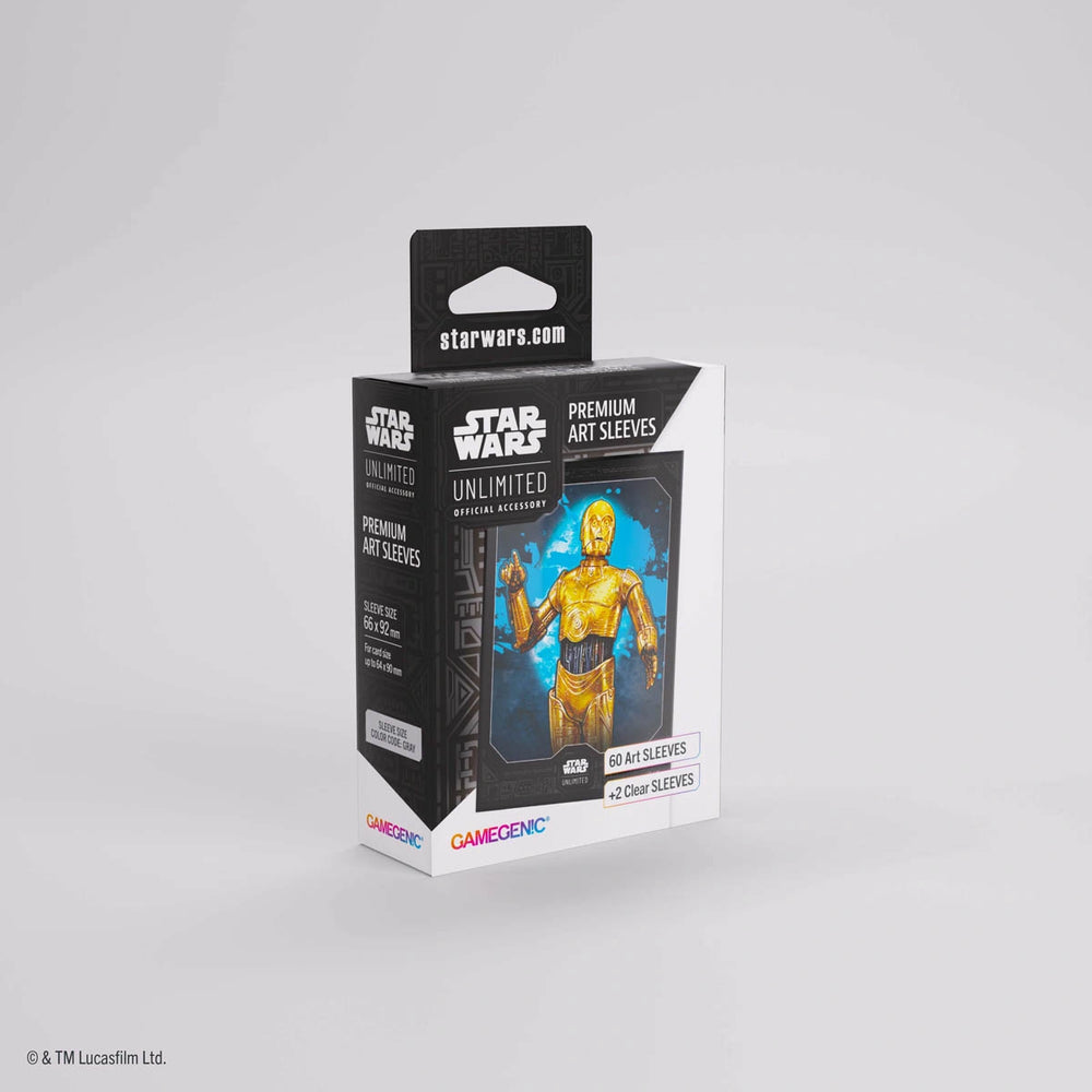 Star Wars: Unlimited - Premium Art Sleeves (C-3P0)