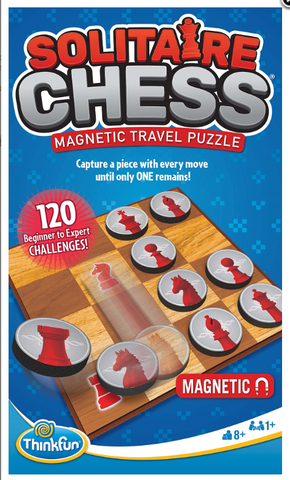 Solitaire Chess: Magnetic Travel Puzzle