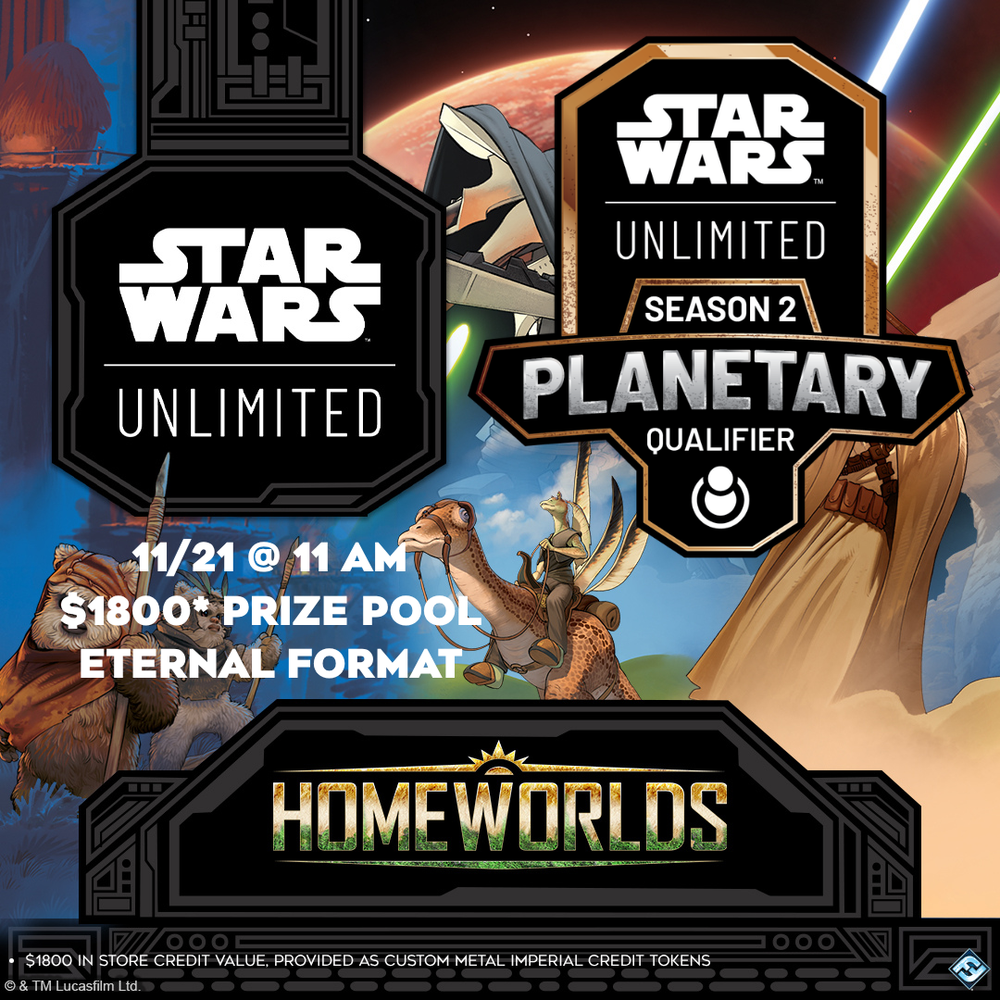 Homeworlds Eternal Planetary Qualifier Ticket