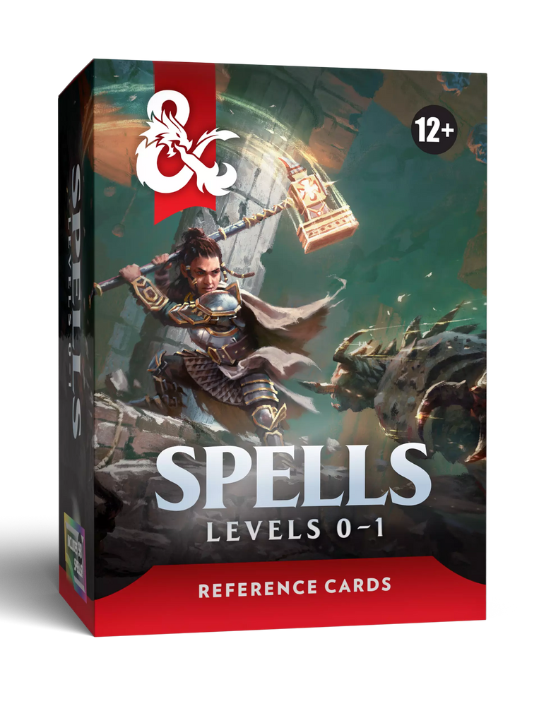 D&D: Spell Cards - Level 0-1