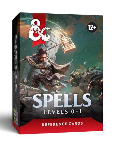 D&D: Spell Cards - Level 0-1