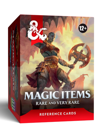 Magic Items: Rare and Very Rare Reference Cards