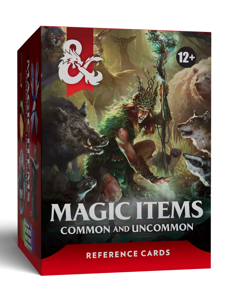 D&D: Magic Item Reference Cards: Common and Uncommon